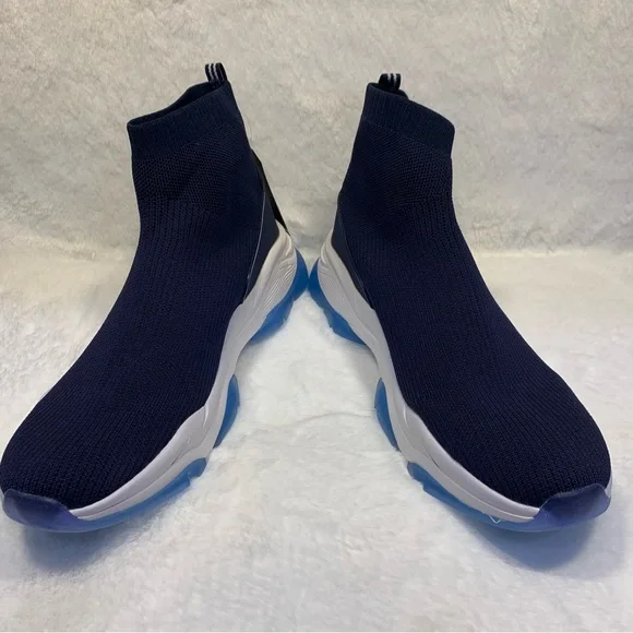 Nautica Men's High Sock Sneaker with Enhanced Ankle Support Style-Bowen Blue - Picture 9 of 12